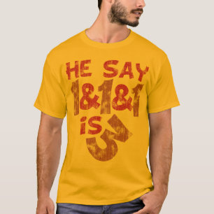 T-shirt On et un et un est trois