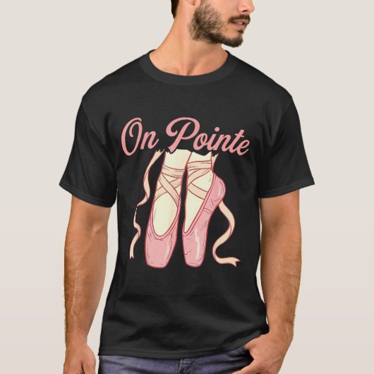 T-shirt On Inte Ballet Funny Ballerina Pun Dance (Devant)