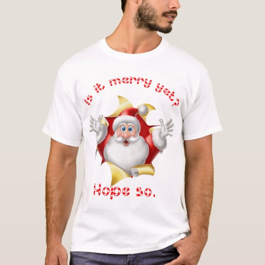 T-shirt On l'espère. (Devant)