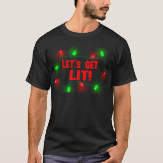 T-shirt on lit