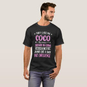 T-shirt On M'Appelle Coco Parce Qu'On Est Partenaire Dans  (Devant entier)