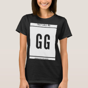 T-shirt On M'Appelle GG Gangster Grand