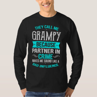 T-shirt On M'Appelle Grampy Parce Qu'On Est Partenaire Dan