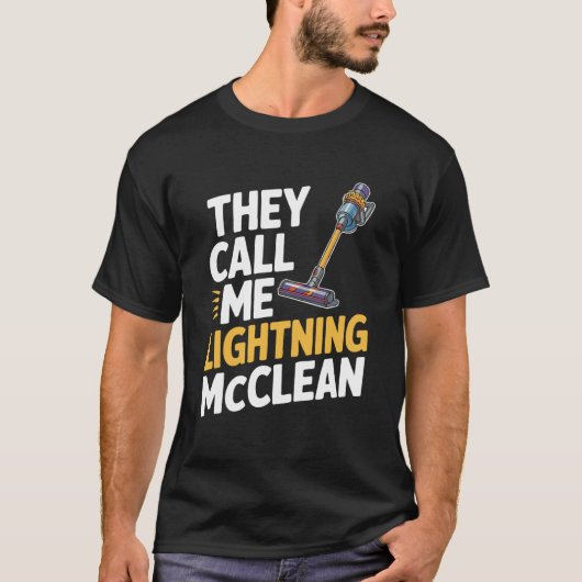 T-shirt On m'appelle Lightning McClean (Devant)