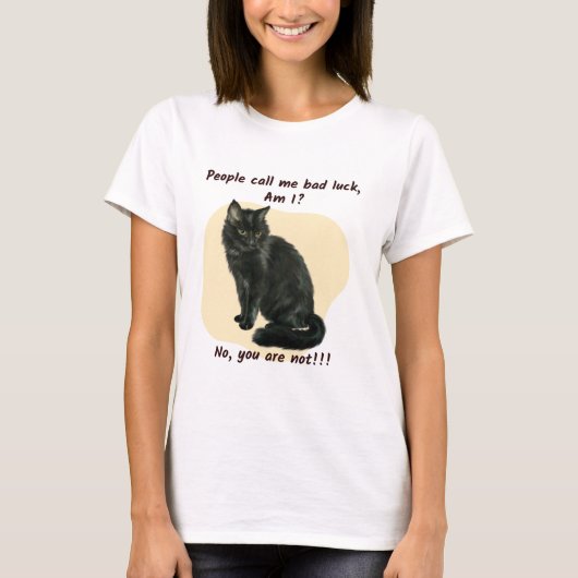 T-shirt On m'appelle malchance, n'est-ce pas ? (Devant)