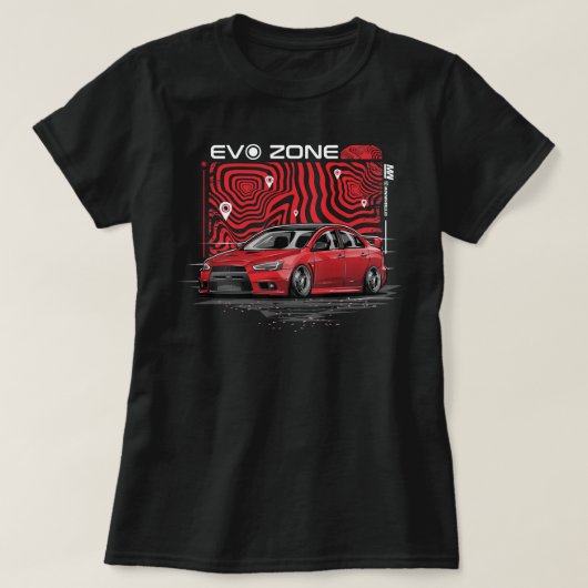 T-shirt On M'Appelle Red Lancer Evolution X Stance (Design devant)