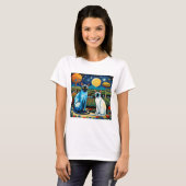 T-shirt On ne faisait que bavarder (Devant entier)