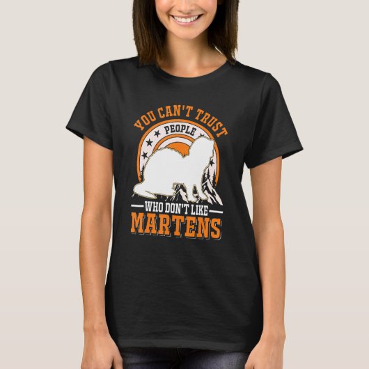 T-shirt On ne peut pas faire confiance à des gens qui n'ai (Devant)