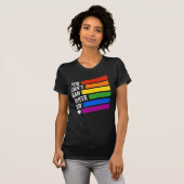 T-shirt On ne peut pas interdire la joie queer (Devant entier)