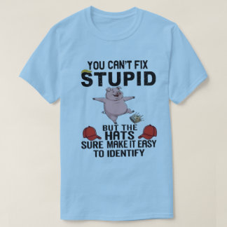 T-shirt on ne peut pas réparer bête
