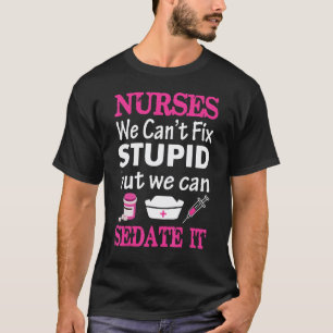 T-shirt On ne peut pas réparer Bête mais on peut le sédate