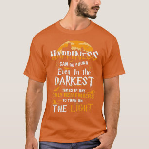 T-shirt On peut trouver le bonheur même dans les plus som