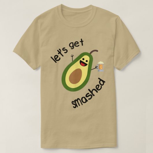 T-shirt On se fait casser Avocado (Design devant)