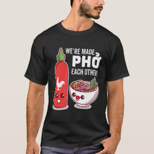 T-shirt On se fait des phos les uns les autres nouilles de