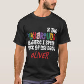 T-shirt On The Playground Tygraphy Modern Teacher Gift T S (Devant)