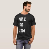 T-shirt On va à Jim (Devant entier)