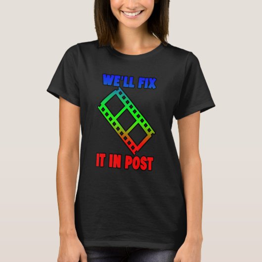 T-shirt On va le réparer dans le post — (Devant)