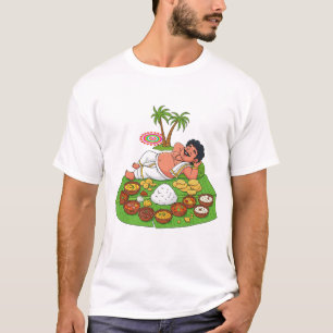 T-shirt Onam Sadhya Coma Funny Kerala Foodie