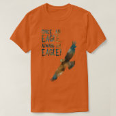 T-shirt once an eagle always an eagle (Design devant)