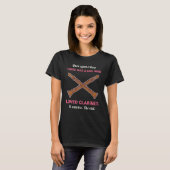 T-shirt Once Upon A Time There Was A Girl Who Loved Clarin (Devant entier)