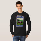 T-shirt Once Upon A Time There Was A Man Cow Breed Limous (Devant entier)
