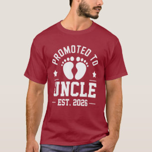 T-shirt Oncle 2026 Annonce de grossesse 2026
