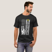 T-shirt Oncle Attrapeur De Softball D'un Attrapeur De Soft (Devant entier)