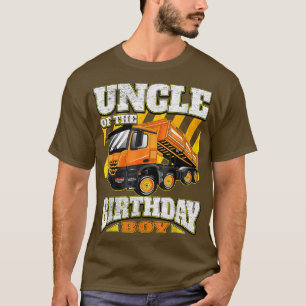 T-shirt Oncle - Camion de vidange Anniversaire