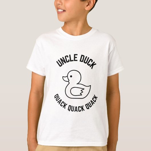 T-shirt Oncle canard Quack Quack Quack (Devant)