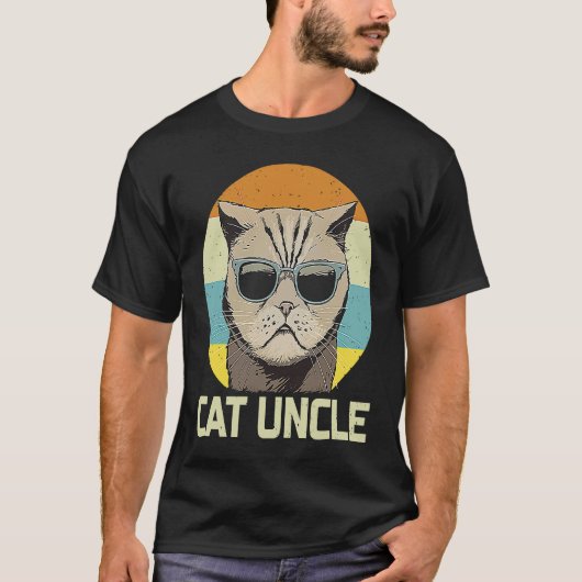 T-shirt Oncle Chat (Devant)