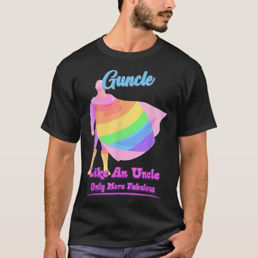 T-shirt Oncle Comme Un Oncle Seulement Plus Drôle Dire Hum (Devant)