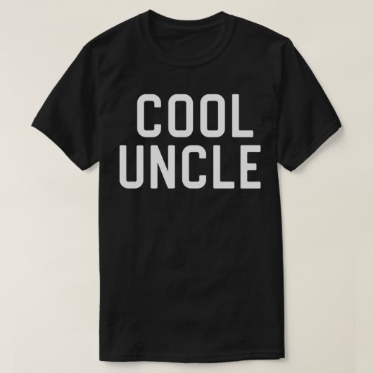 T-shirt Oncle cool (Design devant)