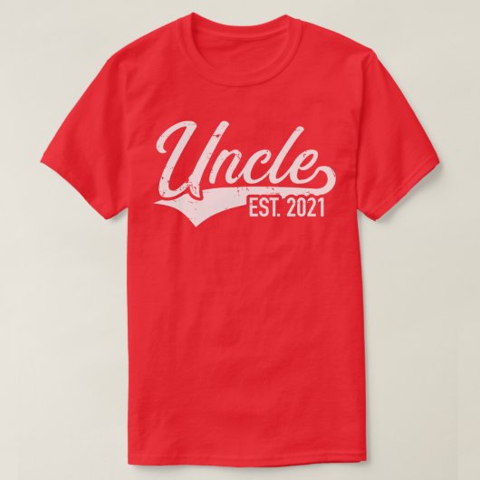T-shirt Oncle créé en 2021 (Design devant)