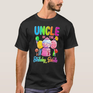T-shirt Oncle De L'Anniversaire Sweetie Candy Girl Matchin