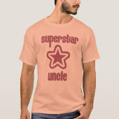 T-shirt Oncle de superstar (Devant)