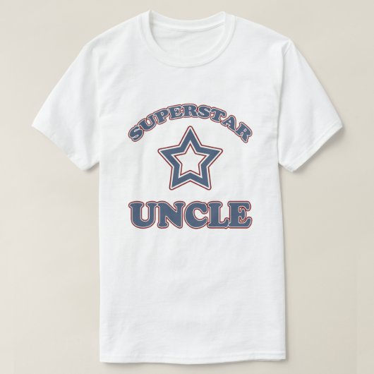 T-shirt Oncle de superstar (Design devant)