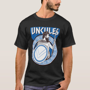 T-shirt Oncle Dit Le Dieu Grec Hercules Pun Uncules Pour U
