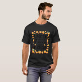 T-shirt Oncle Du Citrouille Le Plus Cutest Dans Le Patch A (Devant entier)