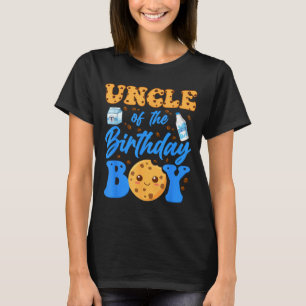 T-shirt Oncle du garçon de la fête du lait et des biscuits