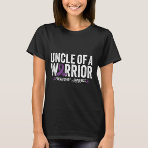 T-shirt Oncle D'Un Guerrier Nicu Prématurité Sensibilisati