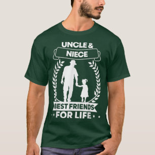 T-shirt Oncle et nièce qui correspondent le meilleur oncle