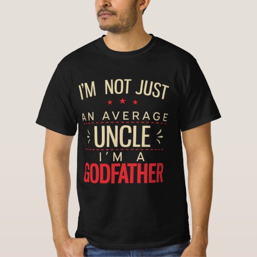 T-shirt Oncle Godfather (Devant)