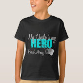 T-shirt Oncle Hero de nièce d'armée (Devant)