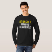 T-shirt Oncle ivre Boire Druncle _47 (Devant entier)