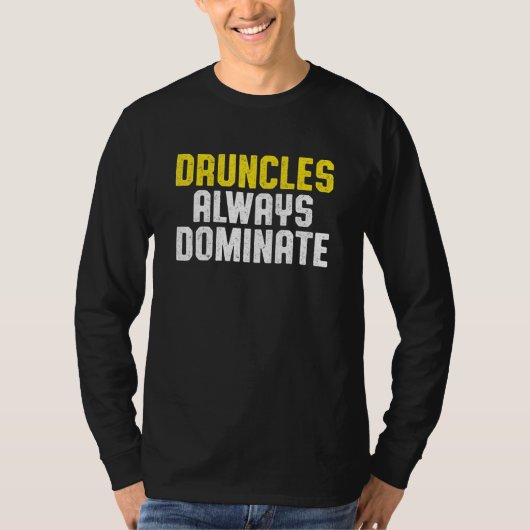 T-shirt Oncle ivre Boire Druncle _47 (Devant)