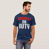 T-shirt Oncle ivre Drôle Boire Druncle _60 (Devant entier)