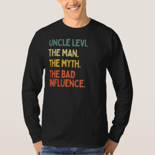 T-shirt Oncle Levi Cite L'Homme Le Mythe La Mauvaise Influ