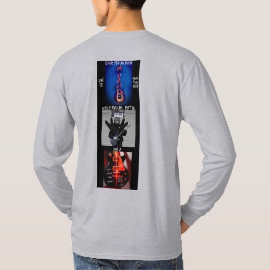 T-shirt Oncle Michael Metal Vol. 1-3 (Dos)