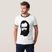 T-shirt Oncle Mike "VISAGE " du DJ (Devant entier)