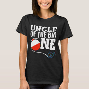 T-shirt Oncle Of The Big One Fishing Boy Premier anniversa